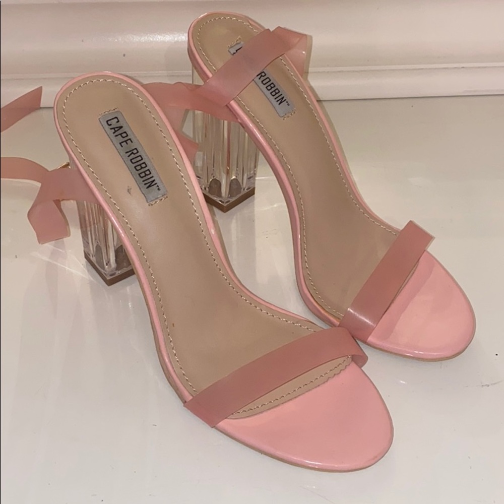 Fashion nova pink heels!